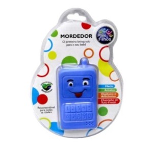 Mordedor Celular Sortido - For Baby  7719 - PAIS E FILHOS