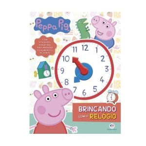 Livro + Relogio Peppa Pig - MAGIC KIDS