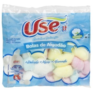 ALGODÃO BOLAS COLOR 20GX120 7412 USE IT DISTRIPOP