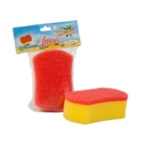 Esponja Banho Luna Com Solapa  0350 - ESPONFLORA