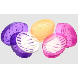 Saboneteira Oval Com Grelha C/12pçs 1561 - MARILU