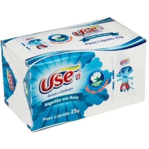 Algodão Rolo Branco- 50GX30  7418 - USE IT