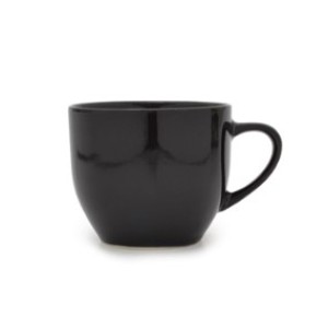 Xicara De Chá 170 ML - Preta  303 - R R PORCELANAS