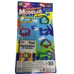 Formas + Massinha  1000 - JRS