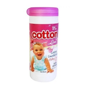 Lenço Umedecido Pote (0099FP) Rosa C/40 - HIGIE TOPP