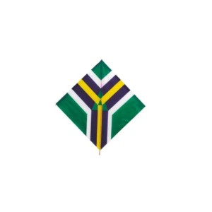 Mini raia 29X29 com 25 peças - Real seda