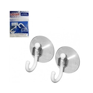 Cabide ventosa 2 peças 140 - Daivak