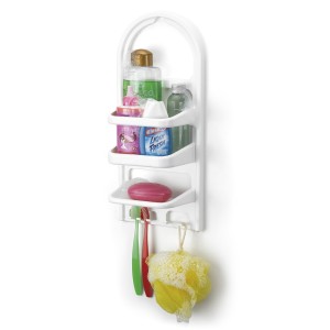 SUPORTE PORTA SHAMPOO 1263 BRANCO PLASNORTHON