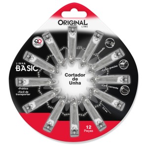 Cortador de Unha Com Corrente Com 12 Peças SL0716 - Seletiva