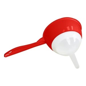 PENEIRA COM FUNIL PNF1FV VERMELHA KEITA