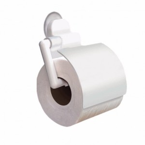 Porta papel com tampa branco 641 - Daivak